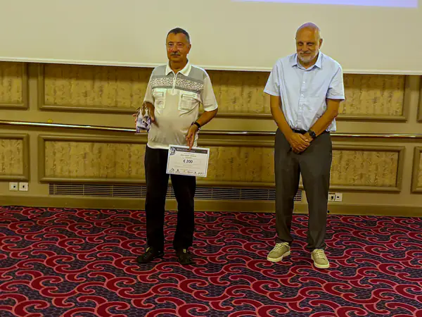 An award presented during the tournament’s closing ceremony